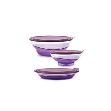 Tupperware 3'lü Damla Saklama Kabı