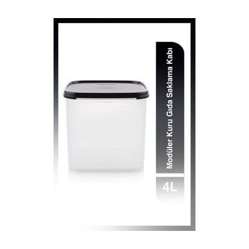 Tupperware 4000 ml Modüler Kuru Gıda Saklama Kabı