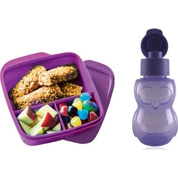 Tupperware 550 ml Bölmeli Beslenme Kutusu 350 ml Suluk