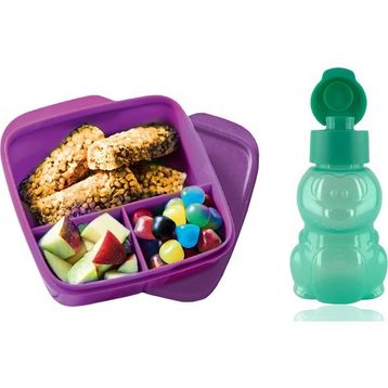 Tupperware 550 ml Bölmeli Beslenme Kutusu 350 ml Suluk