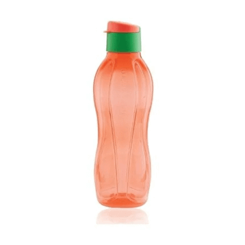 Tupperware 750 ml Yeşil-Turuncu Eko Şişe Suluk