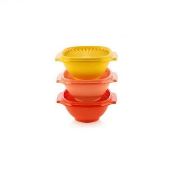 Tupperware 830 ml 3'lü Yıldız Kap