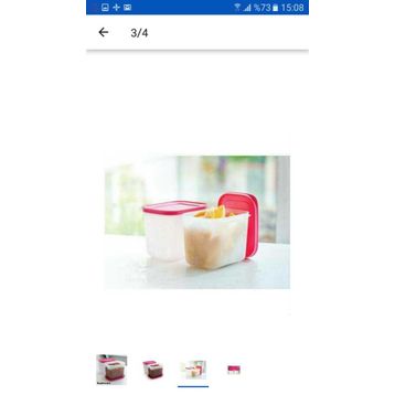 Tupperware Alaska 2'li 1.1 lt Saklama Kabı