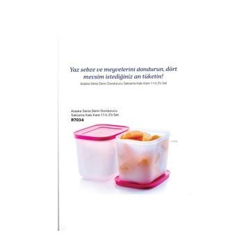 Tupperware Alaska 2'li 1.1 lt Saklama Kabı