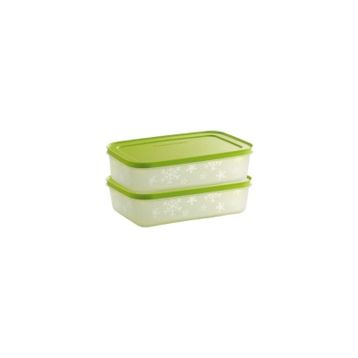 Tupperware Alaska 2x1 lt Yeşil Saklama Kabı