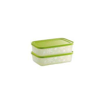 Tupperware Alaska 2x1 lt Yeşil Saklama Kabı