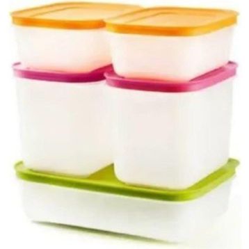 Tupperware Alaska 5'li Renkli Saklama Kabı