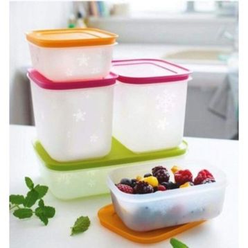 Tupperware Alaska 5'li Renkli Saklama Kabı