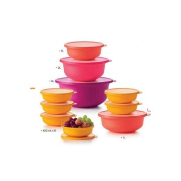 Tupperware Aloha 10'lu Saklama Kabı