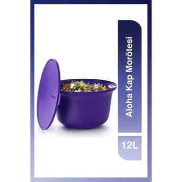 Tupperware Aloha 12 lt Mor Mega Saklama Kabı