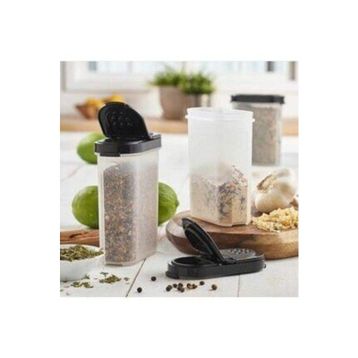 Tupperware Baharatçık 2'li Siyah Saklama Kabı