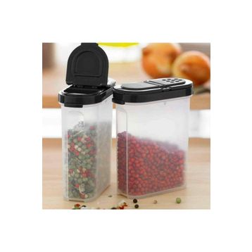 Tupperware Baharatçık 2'li Siyah Saklama Kabı