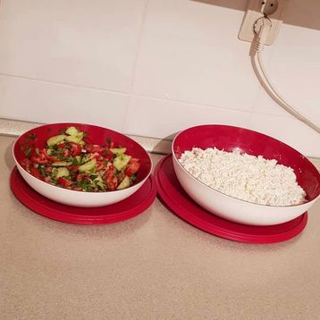 Tupperware Berrak 4'lü Bambu Servis Kabı Seti