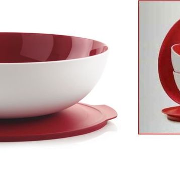 Tupperware Berrak Kırmızı 2,5 lt Saklama Kabı