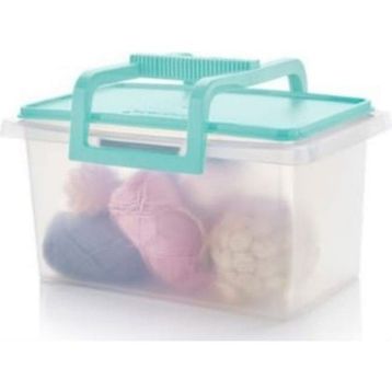 Tupperware Çok Amaçlı Dikdörtgen 5 lt Mint Saklama Kabı