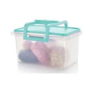 Tupperware Çok Amaçlı Dikdörtgen 5 lt Mint Saklama Kabı