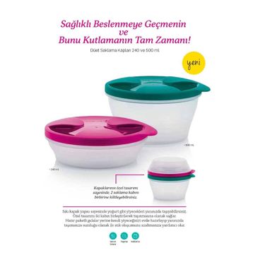 Tupperware Düet 2'li Saklama Kabı