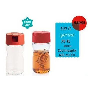 Tupperware Duru 600 ml Zeytinyağlık
