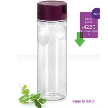 Tupperware Duru Mor 1 lt Zeytinyağlık