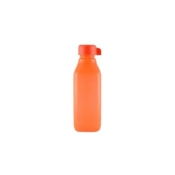 Tupperware Eco Kare 500 ml Turuncu Şişe Suluk