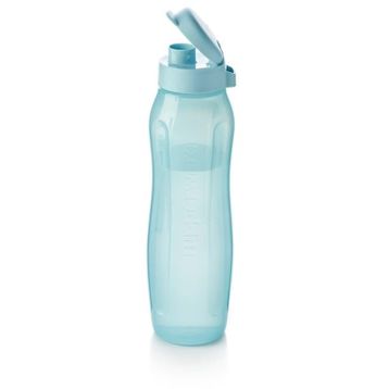Tupperware Eco Slim 1 lt Mavi Böğürtlen Şişe