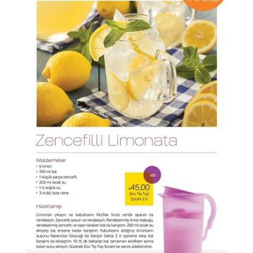 Tupperware Eko Tiptop Lila Sürahi