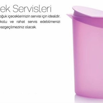 Tupperware Eko Tiptop Lila Sürahi