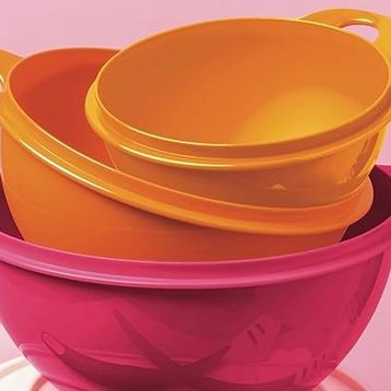Tupperware Fuşya 3'lü Miksim Saklama Kabı
