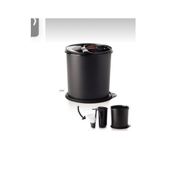 Tupperware Kahve İstasyonum Siyah Saklama Kabı