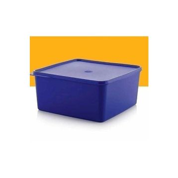 Tupperware Kare Lacivert 5 lt Saklama Kabı