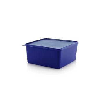 Tupperware Kare Lacivert 5 lt Saklama Kabı