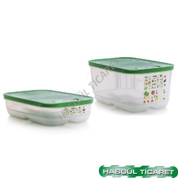 Tupperware Kiler Yeşil 5,5 lt Saklama Kabı