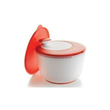 Tupperware Kırmızı Salata Kurutucu ve Saklama Kabı