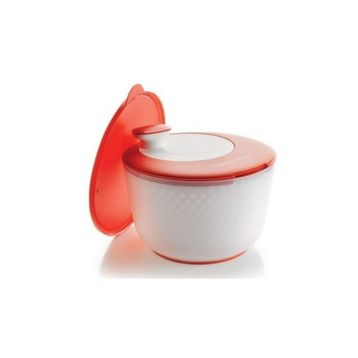 Tupperware Kırmızı Salata Kurutucu ve Saklama Kabı