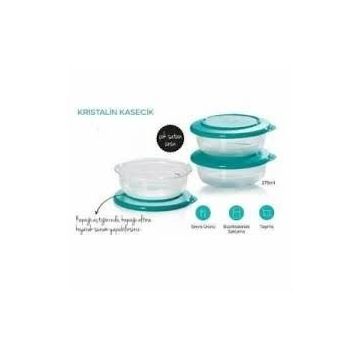 Tupperware Kristalin 275 ML 3'lü Kase