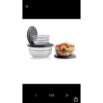 Tupperware Kristalin 4'lü Saklama Kabı