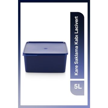 Tupperware Lacivert 5 lt Saklama Kabı
