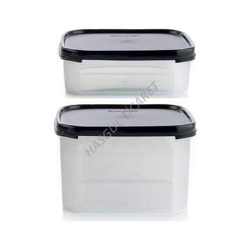 Tupperware Lila 2'li Oval Saklama Kabı