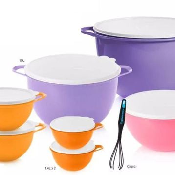 Tupperware Mega 7'li Miksim Saklama Kabı