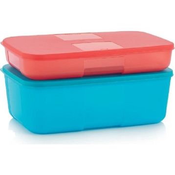 Tupperware Melek 2'li 650 ml Saklama Servis Kabı