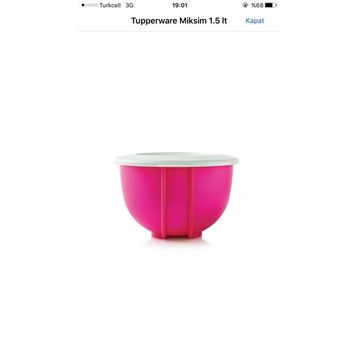 Tupperware Miksim 1 lt Saklama Kabı