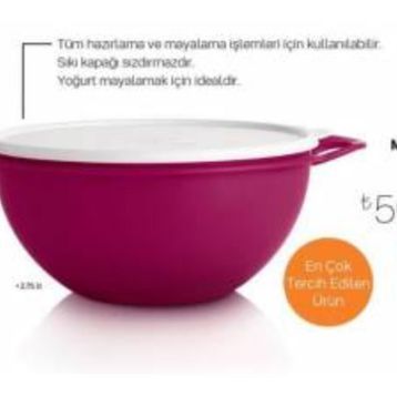 Tupperware Miksim 2.75 lt Mor Saklama Kabı