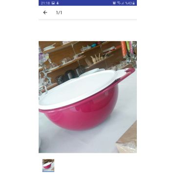 Tupperware Miksim 2.75 lt Mor Saklama Kabı