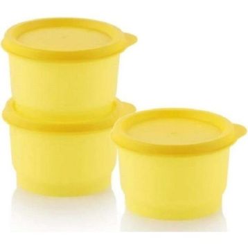 Tupperware Mini 3x125 ml Sarı Saklama Kabı