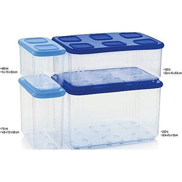 Tupperware Modüler 4'lü Düzenleme Kabı