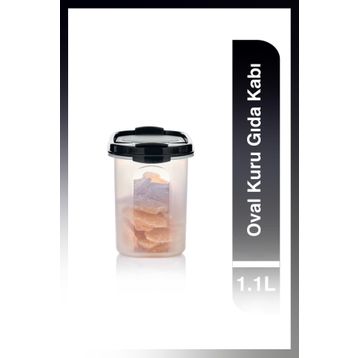 Tupperware Oval 1.1 lt Kuru Gıda Saklama Kabı