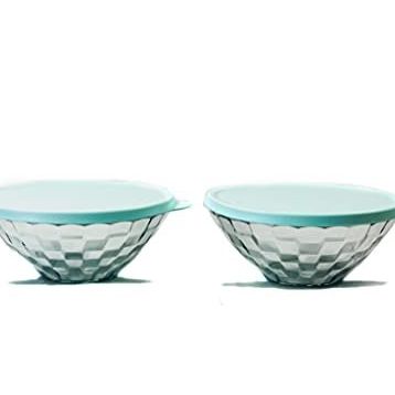 Tupperware Pırlanta Servis 2'li 500 ml Şeffaf Saklama Kabı