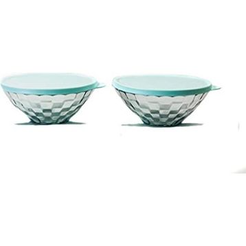 Tupperware Pırlanta Servis 2'li 500 ml Şeffaf Saklama Kabı
