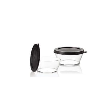 Tupperware Royal 2'li 290 ml Siyah Saklama Kabı