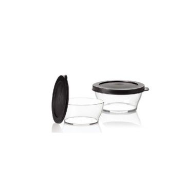 Tupperware Royal 2'li 290 ml Siyah Saklama Kabı